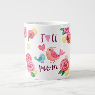 A Mug With beautiful image of I love you Mum shop