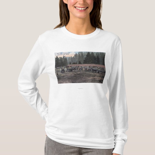 A Mule Team at Camp Lewis T-Shirt (Front)