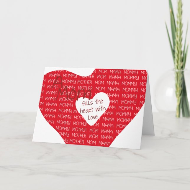 A Mum... Card (Front)