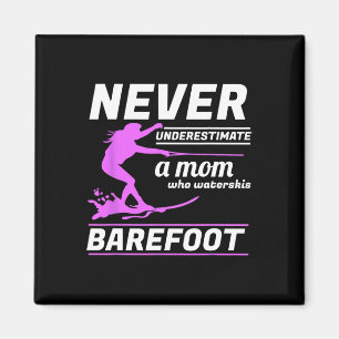 A Mum Who Waterskis Refoot Water Skiing Ski Rope Magnet