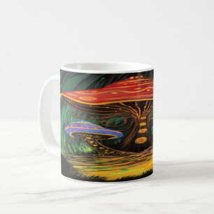 A Mushroom World Coffee Mug