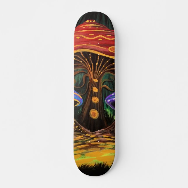 A Mushroom World Skateboard (Front)