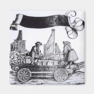 A Musical Carriage Magnet