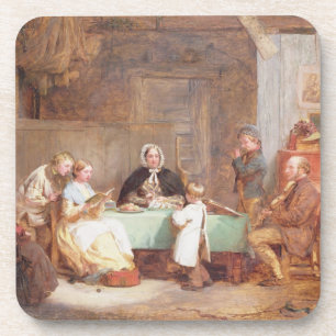 A Musical Evening (oil on canvas) 2 Coaster