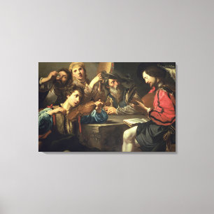 A Musical Gathering Canvas Print
