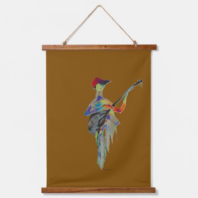 A Musical Impression Hanging Tapestry (Front)