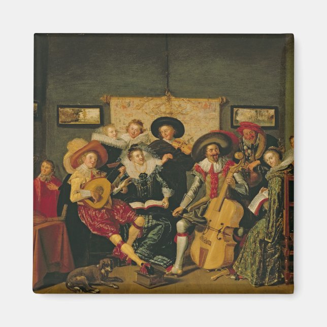 A Musical Party, c.1625 Magnet (Front)