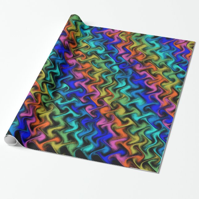 A Mystical Abstraction Wrapping Paper (Unrolled)
