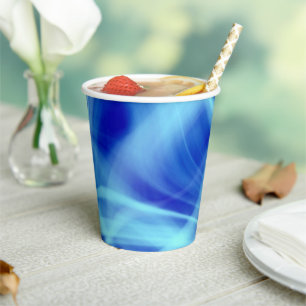 A Mystical Blue Fog Paper Cups