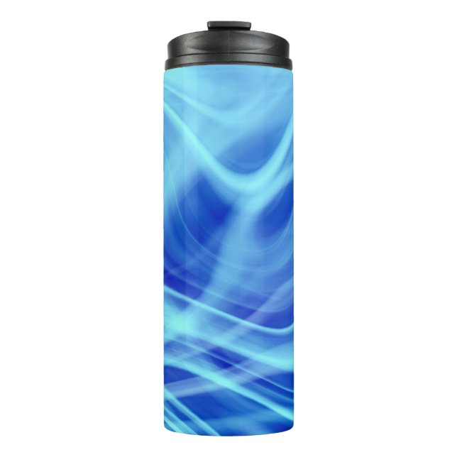 A Mystical Blue Fog  Thermal Tumbler (Front)