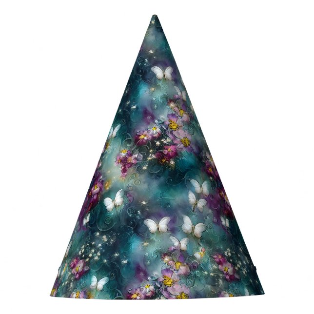 A Mystical Butterfly Series Design 11 Party Hat (Front)