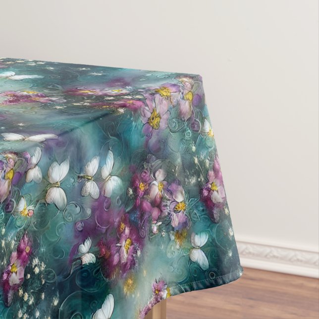 A Mystical Butterfly Series Design 11 Tablecloth (In Situ)
