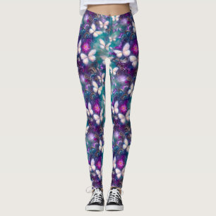 A Mystical Butterfly Series Design 1 Leggings