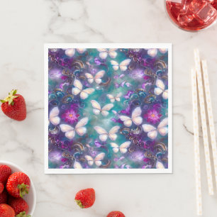 A Mystical Butterfly Series Design 1 Napkin
