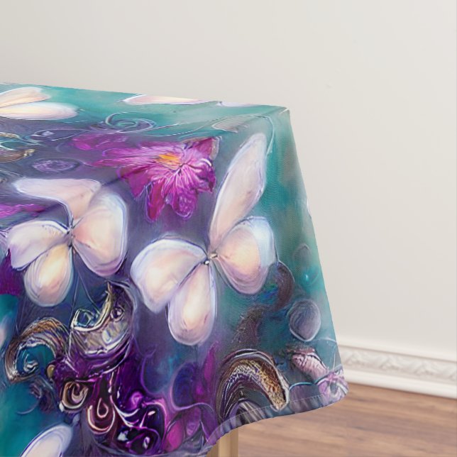A Mystical Butterfly Series Design 1 Tablecloth (In Situ)