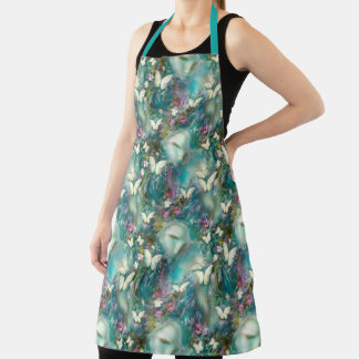 A Mystical Butterfly Series Design 3 Apron