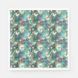 A Mystical Butterfly Series Design 3 Napkin