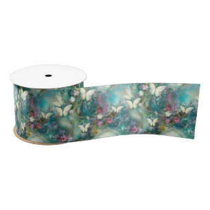 A Mystical Butterfly Series Design 3 Satin Ribbon