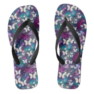 A Mystical Butterfly Series Design 5 Jandals