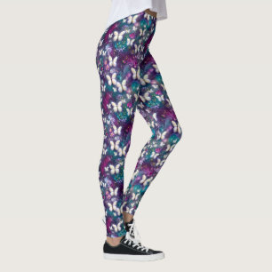 A Mystical Butterfly Series Design 5 Leggings