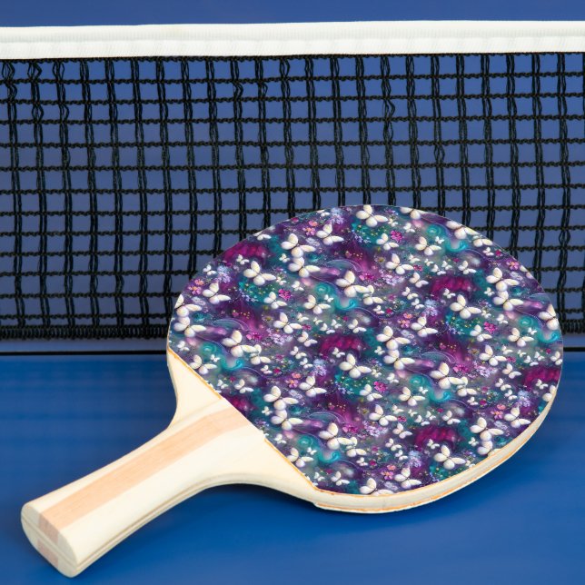 A Mystical Butterfly Series Design 5 Ping Pong Paddle (Insitu)
