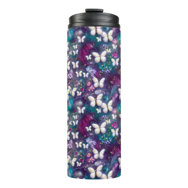 A Mystical Butterfly Series Design 5 Thermal Tumbler (Front)