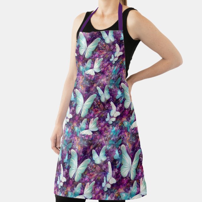 A Mystical Butterfly Series Design 7 Apron (Insitu)