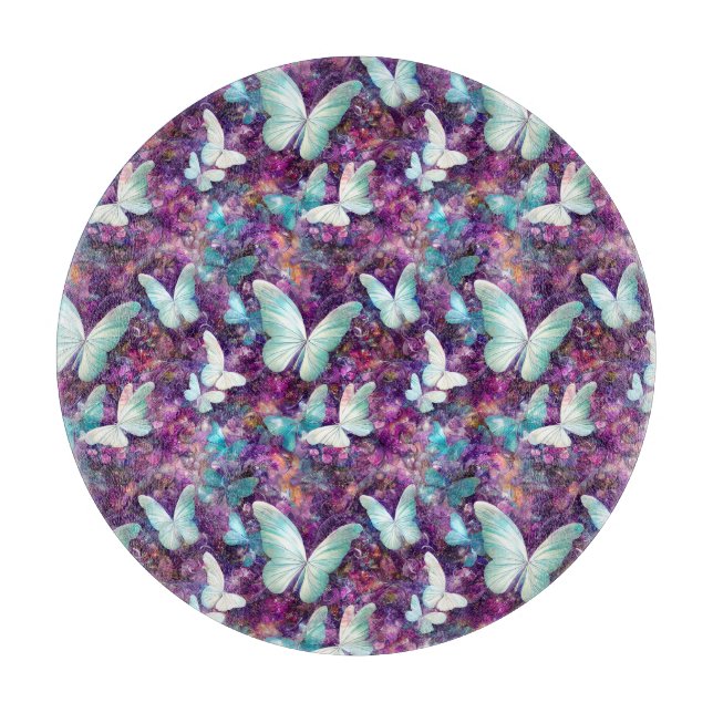 A Mystical Butterfly Series Design 7 Cutting Board (Front)