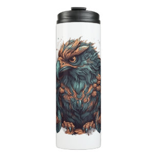 A mystical Eagle Thermal Tumbler