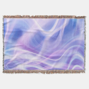 A Mystical Pastel Fog Throw Blanket