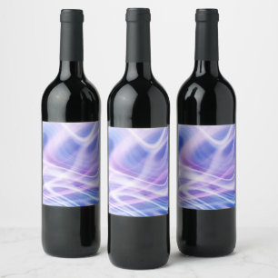 A Mystical Pastel Fog Wine Label