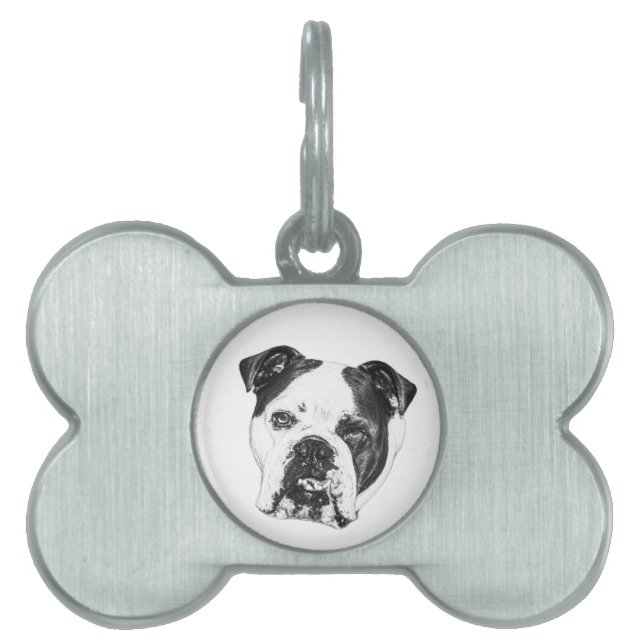 A Name Carried with Care Pet ID Tag (Front)