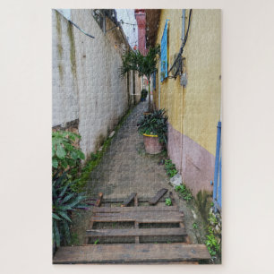 A narrow walkway jigsaw puzzle