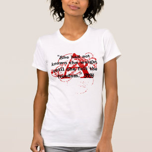 A Nathaniel Hawthorne Fans RED MARK DESIGN T-Shirt