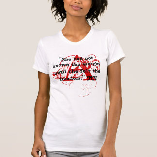 A Nathaniel Hawthorne Fans RED MARK DESIGN T-Shirt
