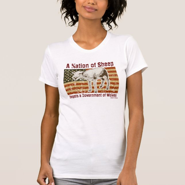 A Nation of Sheep T-Shirt (Front)
