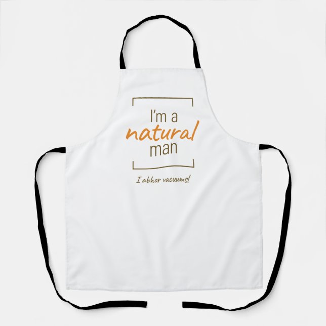 A Natural Man Abhors a Vacuum, Joke Apron (Front)