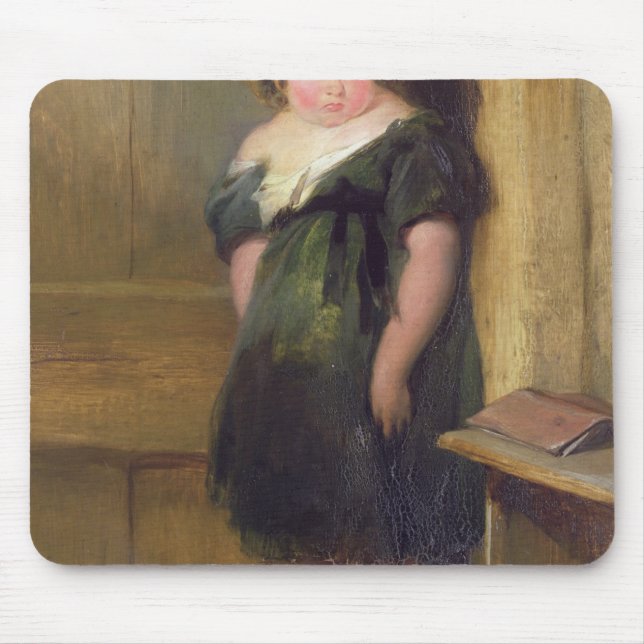 A Naughty Child (oil on canvas) Mouse Pad (Front)