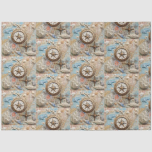 A Nautical Compass Series Design 18 Tissue Paper