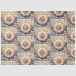 A Nautical Compass Series Design 19 Tissue Paper