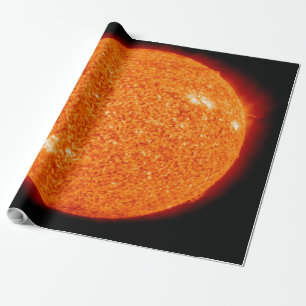 A NEAR VIEW OF THE BEAUTIFUL SUN WRAPPING PAPER