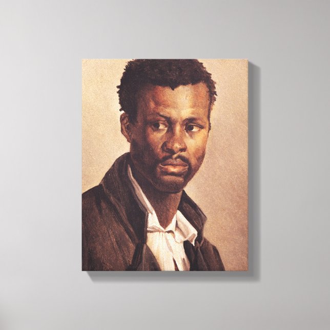 A Negro, 1823-24 Canvas Print (Front)