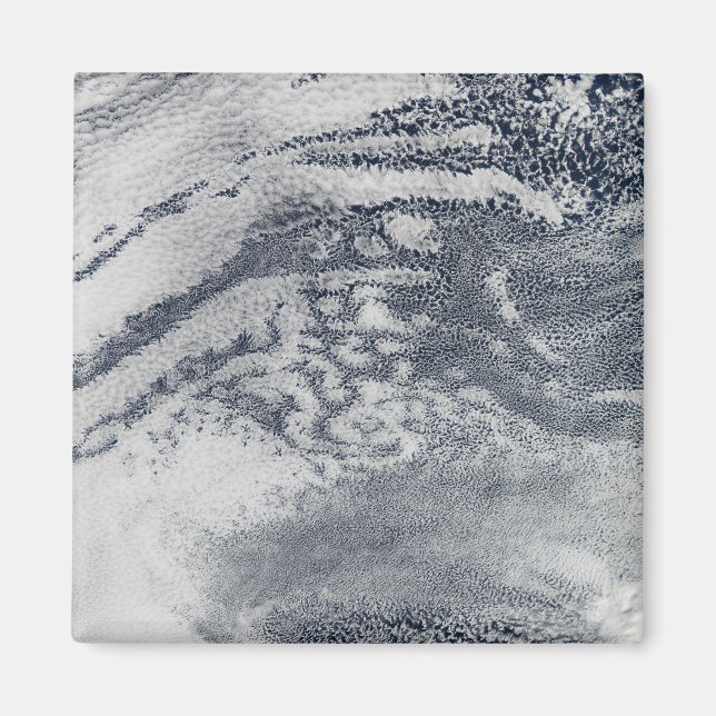 A network of clouds over the Pacific Ocean Magnet (Front)