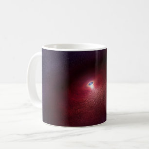 A Neutron Star With A Disc Of Warm Dust. Coffee Mug