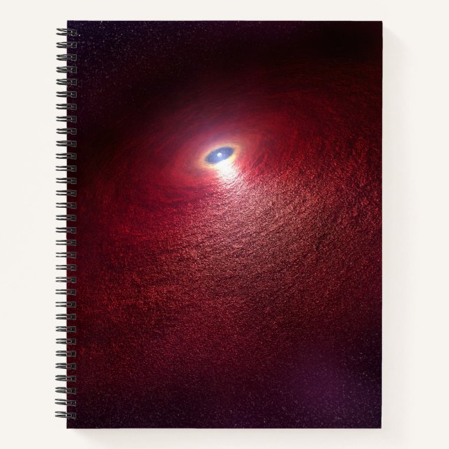 A Neutron Star With A Disc Of Warm Dust. Notebook (Front)