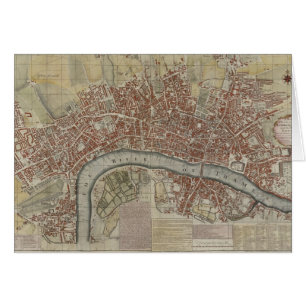 A New and Exact Plan of the Cities of London and W