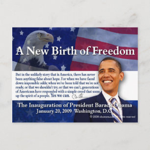 A New Birth of Freedom Postcard