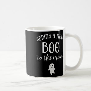 A New Boo To The Crew Halloween Pregnancy Coffee Mug