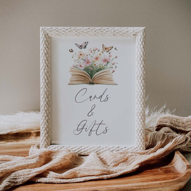 A New Chapter Baby Shower Cards And Gifts Poster (Creator Uploaded)