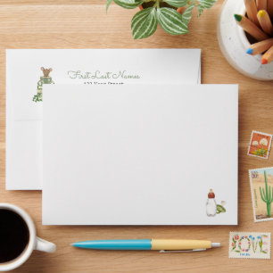 A New Chapter Baby Shower  Envelope